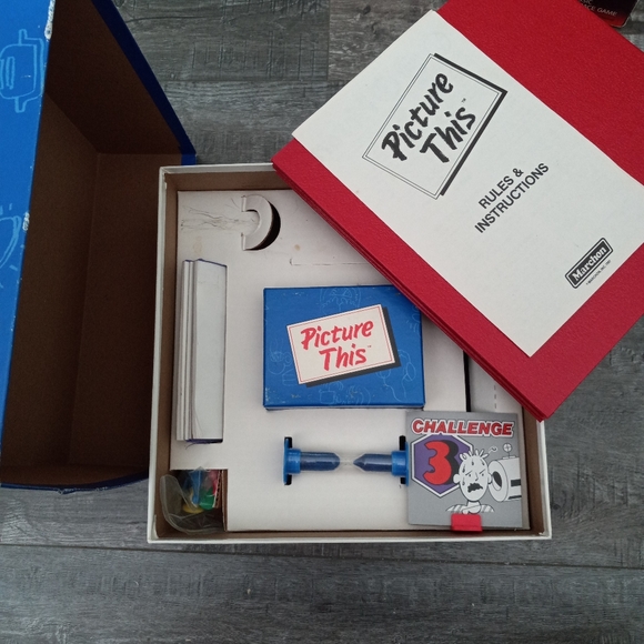 Vintage "Picture This" 1987 boardgame. - Picture 3 of 4